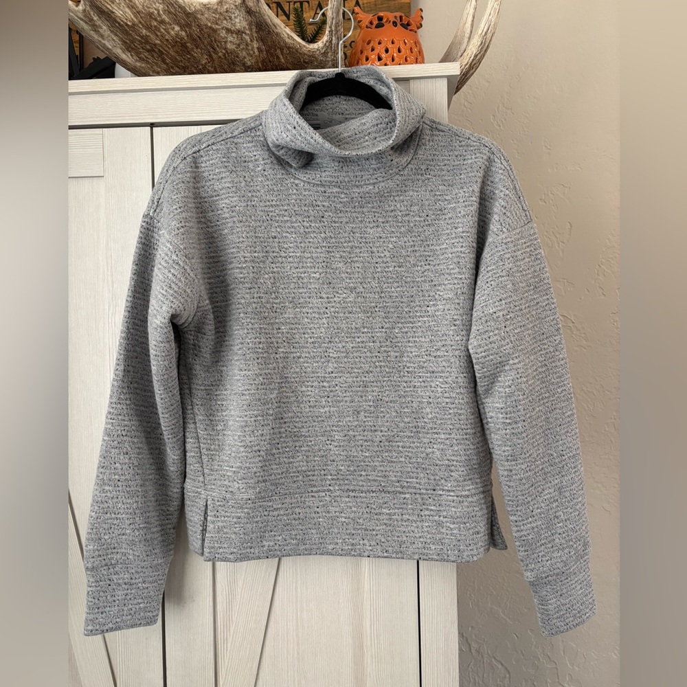 CALIA Lunar Jacquard Funnel Neck Size XS Gray - Picture 2 of 9